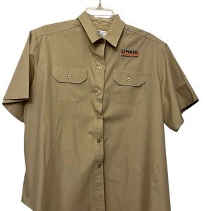 U-Haul Tan Short Sleeve Men's Shirt